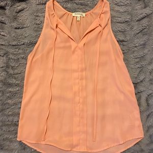 Small coral blouse